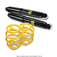 Rear Shock Absorbers Lowered King Springs for FORD TERRITORY SX SY AWD S/Wagon