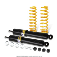Rear Shock Absorbers Raised King Springs for MITSUBISHI PAJERO NS LWB NT NW GL
