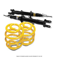 Front Shock Absorbers Lowered King Springs for FORD TERRITORY SX SY 2WD Wagon