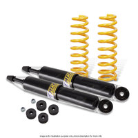 Front Shocks Raised 50-100KG Springs for Toyota Landcruiser 100 Solid Axle