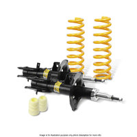 Front Shock Absorbers Raised King Springs for Nissan Pathfinder R50 Wagon 99-01