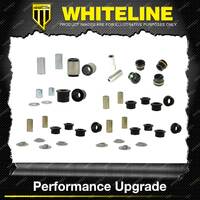 Whiteline Rear Control Arm Lower Upper Bush Kit for Hsv W427 E Series 8CYL
