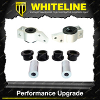 Whitline Front Control Arm Lower Bush Kit for Seat Altea Toledo 5P 4CYL 2003-On