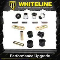 Whitline Front Control Arm Lower Upper Bush Kit for Isuzu MU UES Pickup TFS