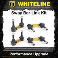 Whiteline Front + Rear Adjustable Sway Bar Link Kit for Chrysler 200 JS Sebring