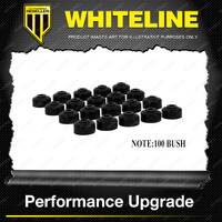 Whiteline Bush Kit-Bulk Sway Bar Link Bushes W21999A/100 OD=33 ID=10