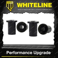 Whiteline Rear Leaf Spring - Shackle Bush Kit for Mitsubishi Triton MV 2WD 4WD