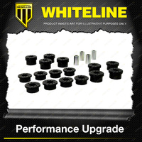 Whiteline Rear Control Arm Lower & Upper Bush for Honda Civic EP EV CR-V RD