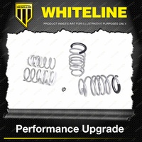 Whiteline Front & Rear Coil Springs - Lowered for Fiat 500 500 C 312 2007-On