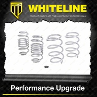 Whiteline Front & Rear Coil Springs - Lowered for Kia EV6 CV AWD GT 2021-On