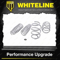 Whiteline Front & Rear Coil Springs - Lowered for Mazda 3 BP 2018-On