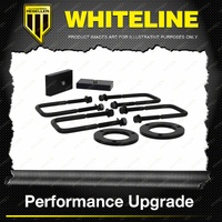 Whiteline Front & Rear Lift Kit Spacer Block for Mitsubishi Triton L200 ML MN