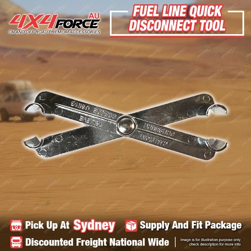 4X4FORCE Fuel Line Quick Disconnect Tool Suits 8mm & 10mm fuel lines SYD Stock
