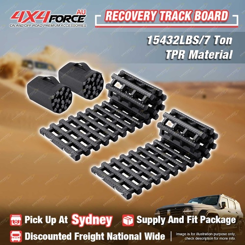TPR Recovery Track Traction Boards Foldable Sand Mud Snow Truck 4WD Offroad SYD