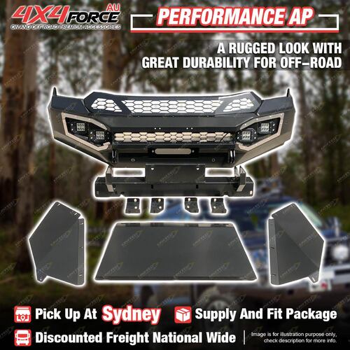 Performance AP IV Bumper Bullbar No Loop for Isuzu D-Max 2021-2023 SYD Stock