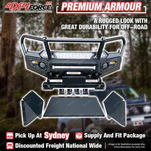 Premium Armor Bumper Bullbar Skid Plate & LOOP for Isuzu D-MAX 19-on SYD Stock
