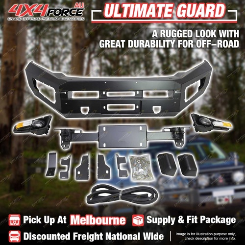 Ultimate Guard Bumper Bullbar Bar Skid Plate for Isuzu D-Max 12-16 MEL Stock