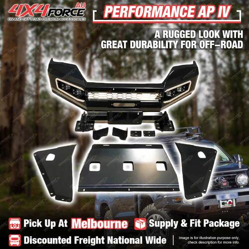 Performance AP IV Bumper Bullbar No Loop for Toyota Hilux Rocco 18-20 MEL Stock