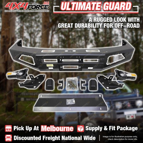 Ultimate Guard No Loop Bumper Bull Bar for Toyota LandCruiser Prado 90 95 MEL