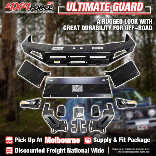 Ultimate Guard No Loop Bumper Bull Bar for Toyota Landcruiser 105 Series MEL