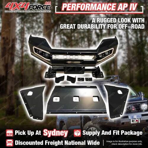 Performance AP IV Bumper Bullbar No Loop for Toyota Hilux Rocco 18-20 SYD Stock
