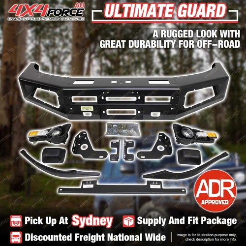 Ultimate Guard Front Bull Bar No Loop Bumper Bar for Toyota Hilux Vigo 05-11 SYD