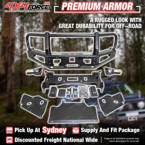 Premium Armor Front Bull Bar 3 Loop Bumper Bar for GWM Great Wall Tank 500 SYD