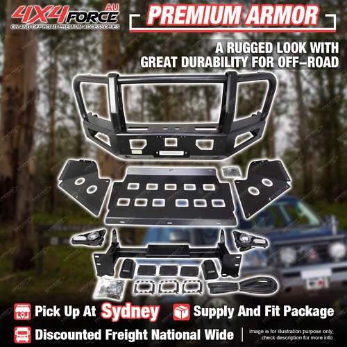 Alloy Premium Armor Front Bull Bar 3 Loop Bumper Bar for BYD Shark 6 24-on SYD