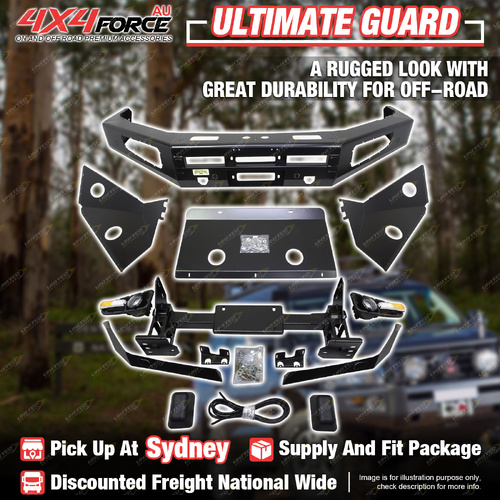 Ultimate Guard No Loop Bumper Bull Bar for Toyota Landcruiser 200 Ser 08-15 SYD
