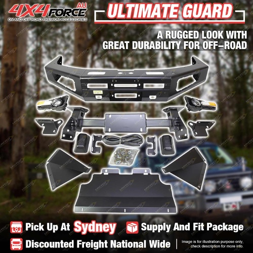 Ultimate Guard No Loop Bumper Bull Bar for Toyota Landcruiser Prado 150 SYD