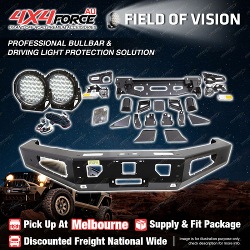 Ultimate Guard No Loop Bumper Bullbar Drive Lights for Ford Ranger T9 22-On MEL