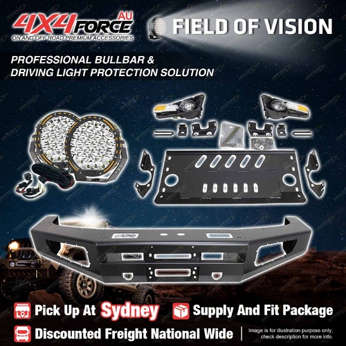 Ultimate Guard No Loop Bumper Bullbar Light for Toyota LandCruiser 79 Series SYD
