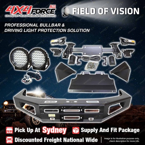 Ultimate Guard No Loop Bullbar Lights for Toyota Landcruiser Prado 150 SYD
