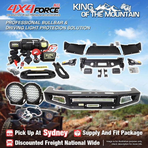 Ultimate Guard No Loop Bumper Bullbar Lights Winch for GWM Tank 300 SYD Stock