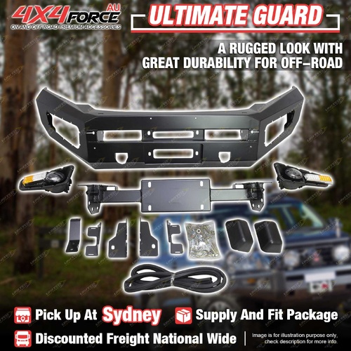 Ultimate Guard Bumper Bullbar Bar Skid Plate for Isuzu D-Max 12-16 SYD Stock