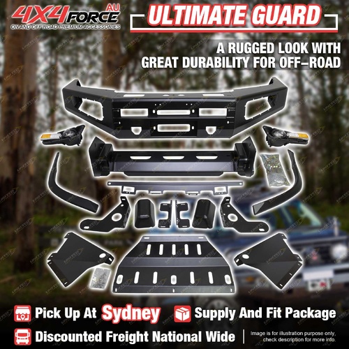 Ultimate Guard Bumper Bullbar Skid Plate for Toyota Hilux Vigo 12-15 SYD Stock