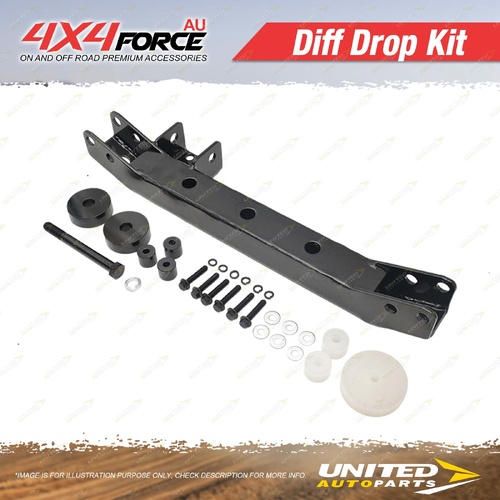 4X4FORCE Front 2" 3" 4" Lift Diff Drop Kit for Toyota Landcruiser 100 98-07