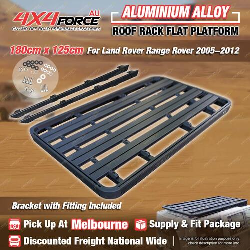 180x125cm Roof Rack Flat Platform & Bracket for Land Rover Range Rover 05-12 MEL