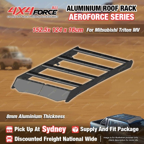 152.5x124 AeroForce Al-Alloy Roof Rack Platform for Mitsubishi Triton MV SYD
