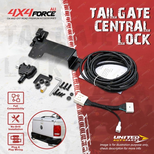 4X4FORCE Tailgate Central Lock Kit fits Toyota Hilux Revo N80 2015-2023