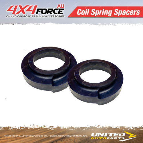 Pair Front 4X4FORCE 30mm Coil Spring Spacers for Nissan Patrol GQ GU 4WD