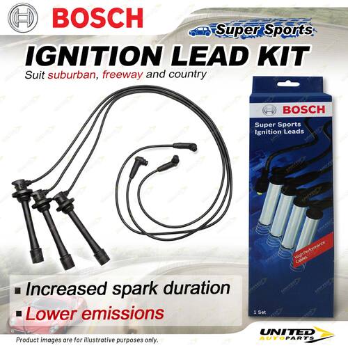 Bosch Ignition Leads for Toyota Hilux VZN185 Landcruiser VZJ90 VZJ95
