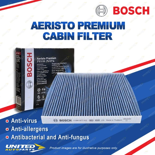 Bosch Aeristo Premium Cabin Air Filter for Nissan Almera N17 Micra K13 1.5L 1.2L
