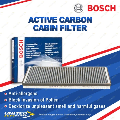 Bosch Active Carbon Cabin Air Filter for Volkswagen LT35 LT46 MWB/LWB 2D 2.5 2.8