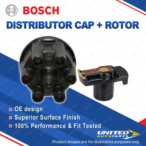Bosch Distributor Cap Rotor for Toyota Hiace SBV IV RZH10 RZH103 RZH125 2.4L