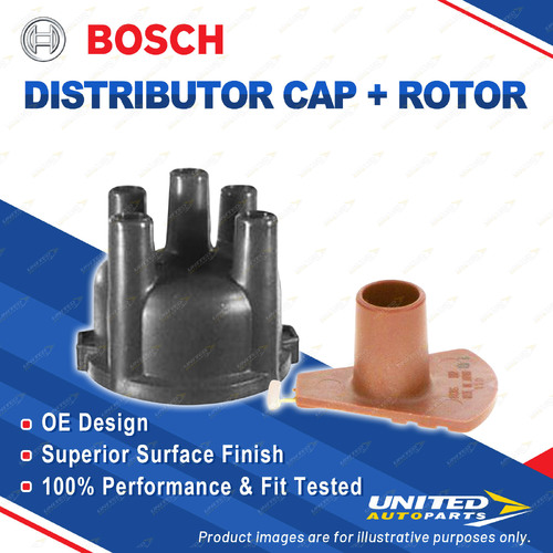 Bosch Distributor Cap + Rotor for Toyota Corolla EE80R EE80 Starlet EP71R