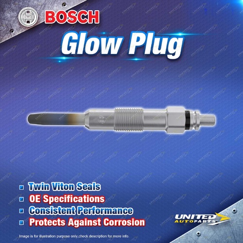 1 x Bosch Glow Plug - Pencil-Type Glow Plug - After-Glow Capable 11V Length 79mm