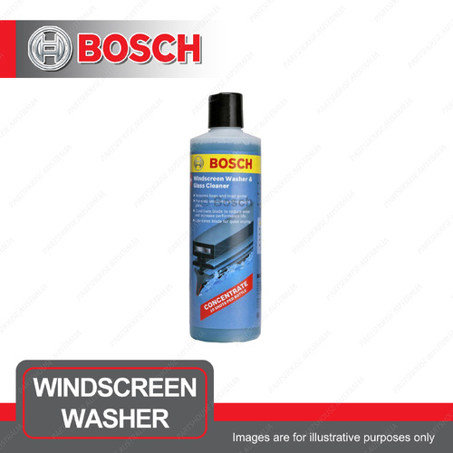 Bosch Windscreen Wiper Washer Fluid Windscreen Glass Cleaner 500ml BWA500