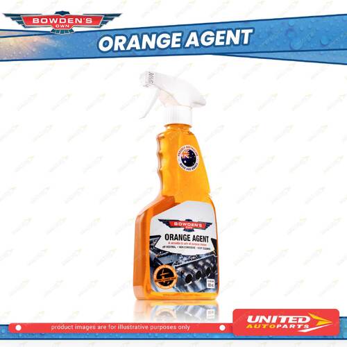 Bowden's Own Orange Agent 500ml Water Based Formula Non Corrosive