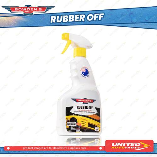 Bowden's Own Rubber Off 750ml Water Based Formula with No Harsh Solvents